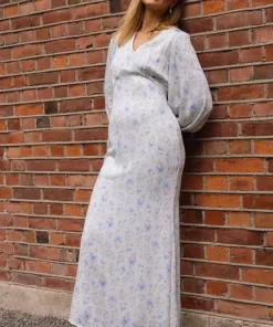 Celestine dress - Blue print