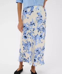 Laurina Skirt - Blue shadow flower