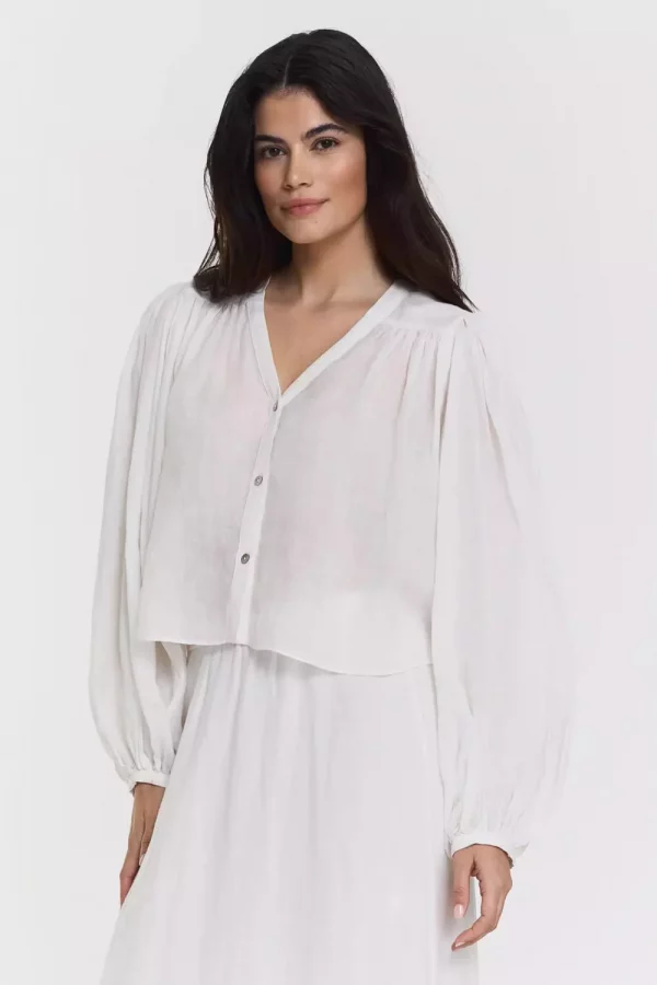 Leja Blouse - White