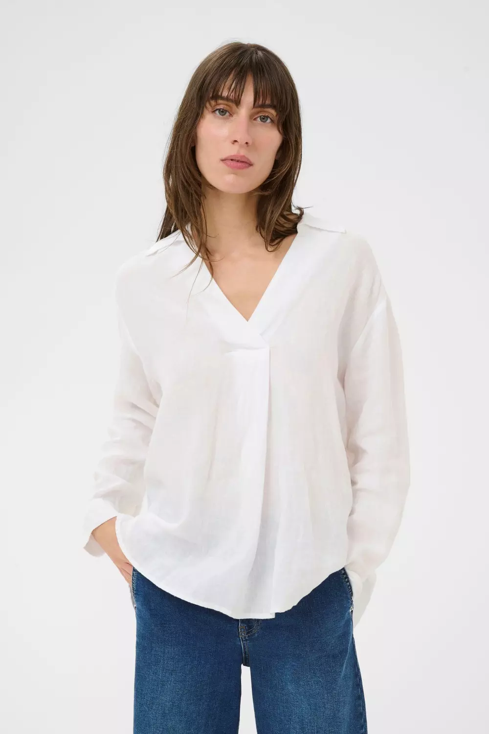 Ayo Shirt - Bright white
