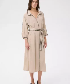 Sicilias Dress - Oatmeal