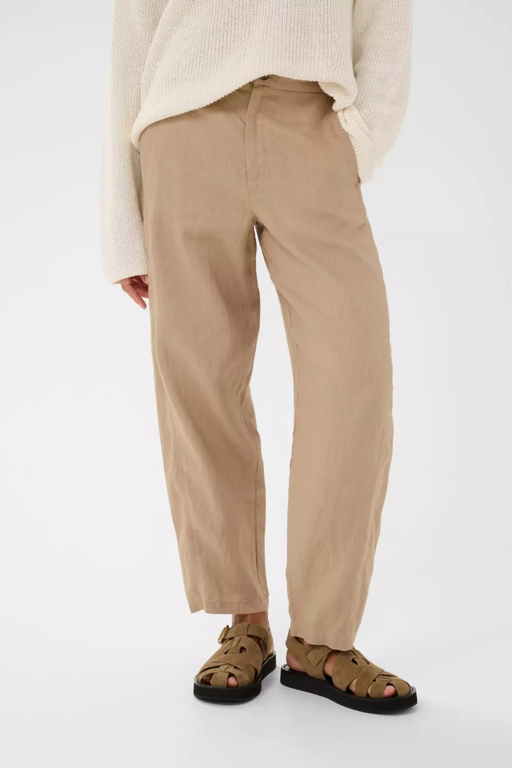 Atima Pants - Silver mink