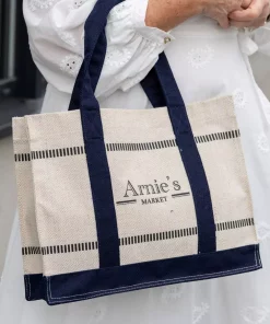 Riviera Market - Natural/dark navy