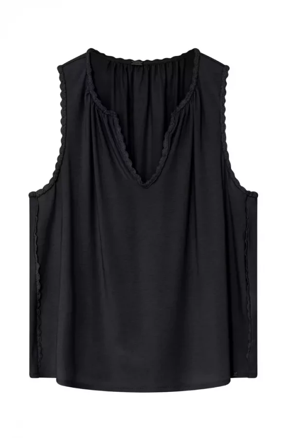 Aisa, top - Black