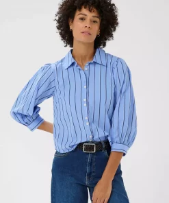Anais shirt - Blue stripe