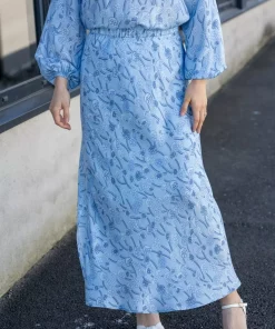 Renate skjørt - Blue print