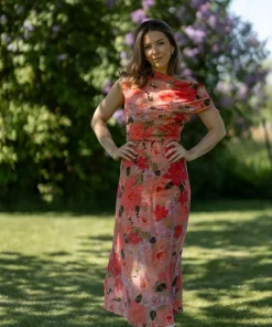 Sóley Dress - Flower print