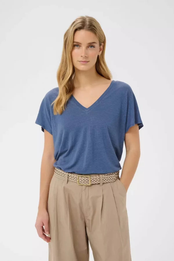 Axelines t-shirt - Blue indigo