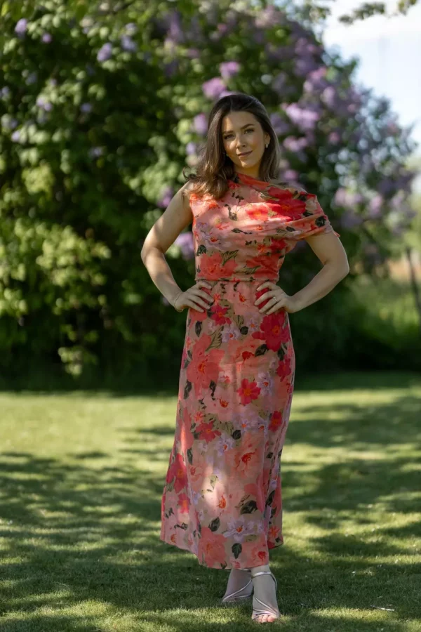 Sóley Dress - Flower print