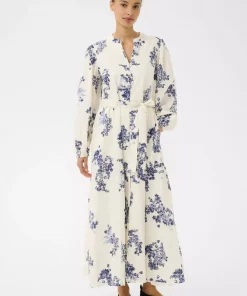 Avirana dress - Blue shadow flower