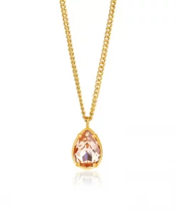Billie drop necklace - Peach