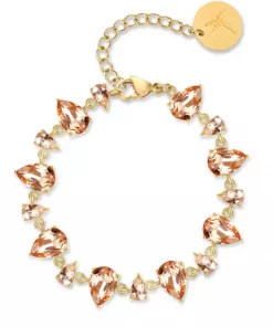 Billie drop bracelet - Peach