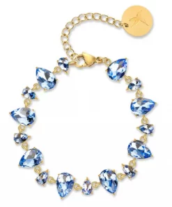 Billie drop bracelet - Blue
