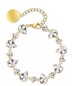 Billie drop bracelet - Clear