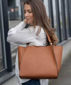 Hebdo Large Tote - Gold