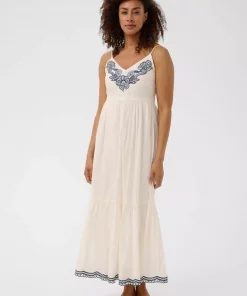 Bianna dress - Blue emb.