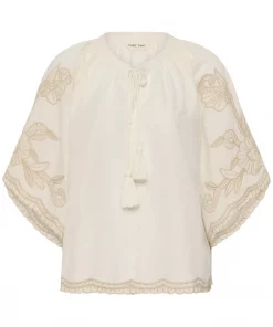 Bianca blouse - French oak emb