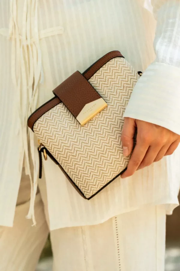 Cavalcade Canvas crossbody - Gold