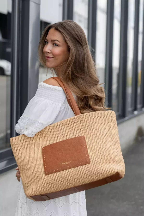 Cassis large shopper - Camel