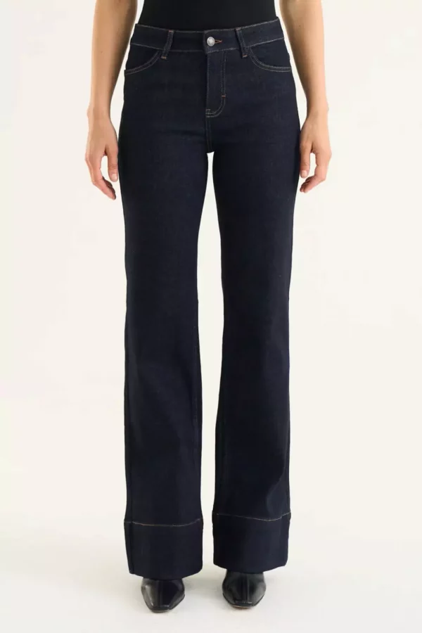 Nora jeans - Raw Blue