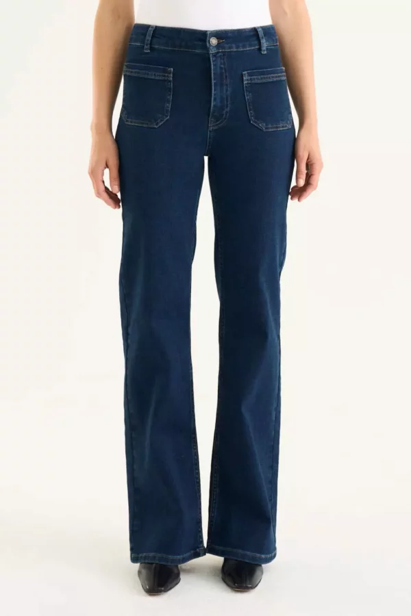 Cleo jeans - Deep Blue Wash