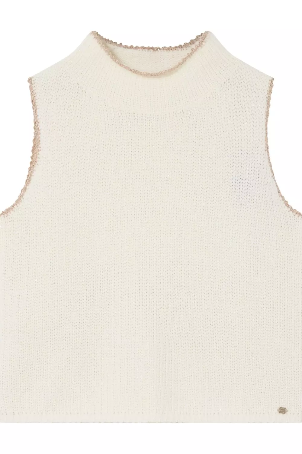 Kanita, Knit vest - Off white