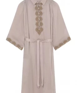 Sikka, medi embroidery dress - Moonlight