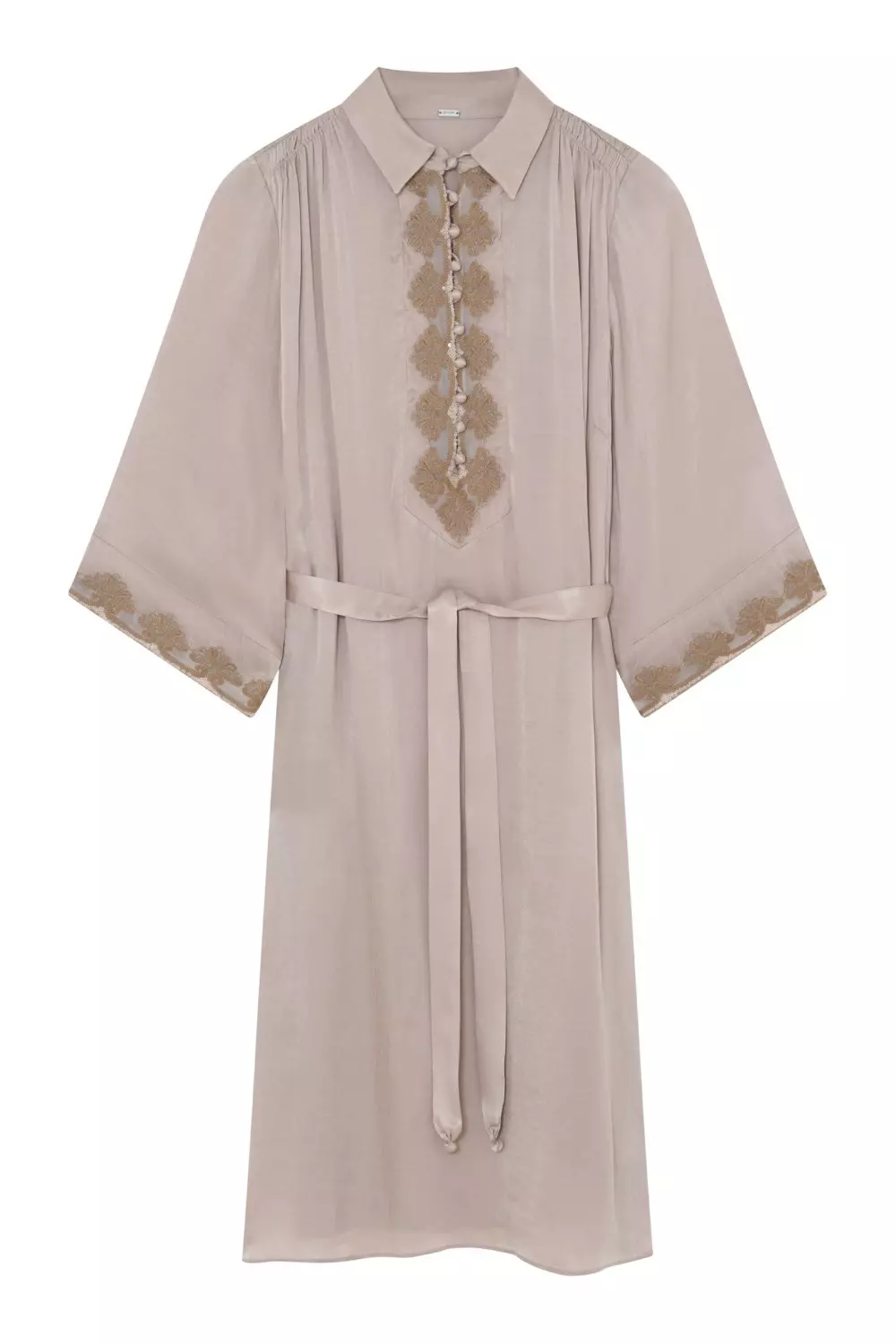 Sikka, medi embroidery dress - Moonlight