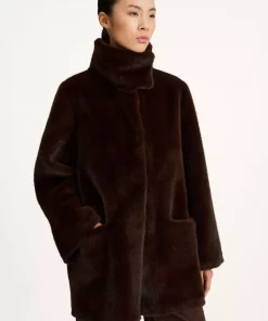 Hilani coat - Coffee