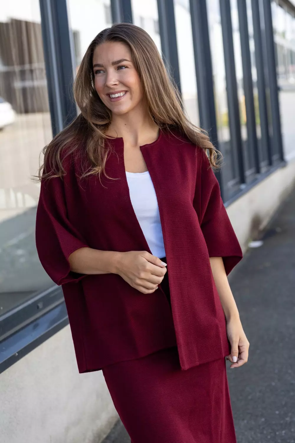 Evi - Burgundy