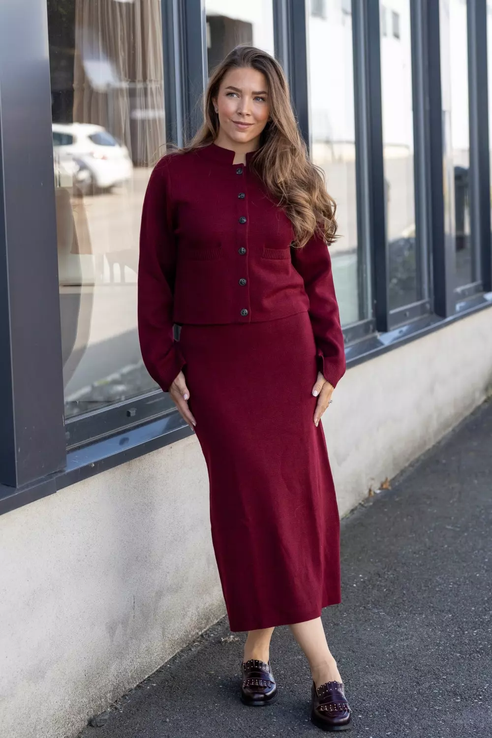 Frida - Burgundy
