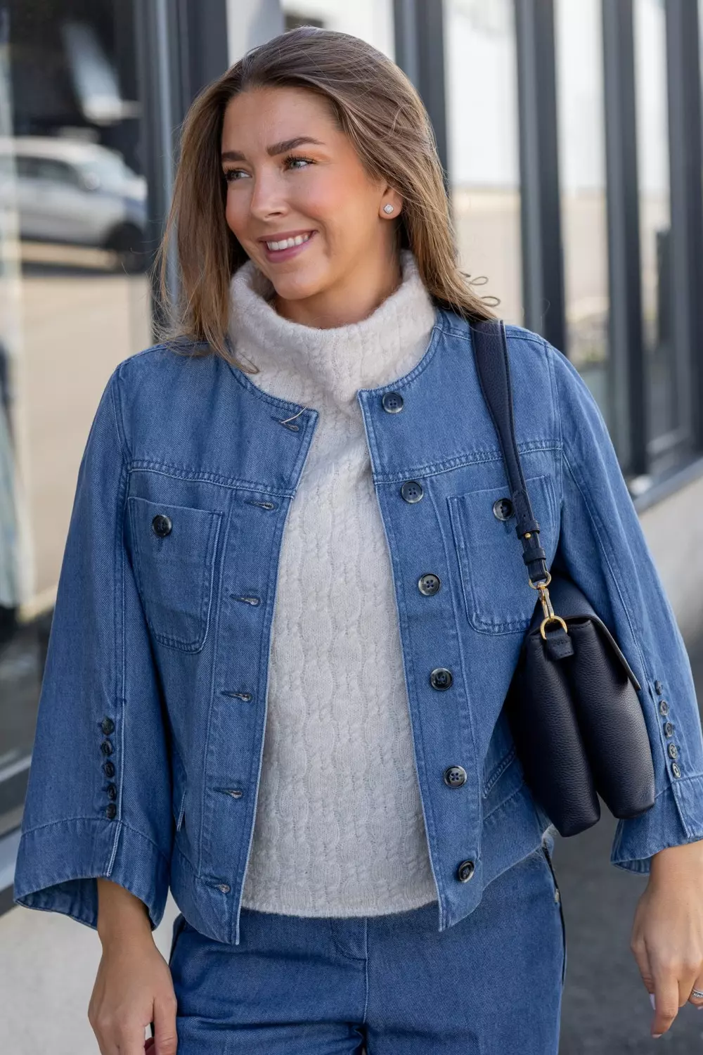 Demi, jacket - Blue nights