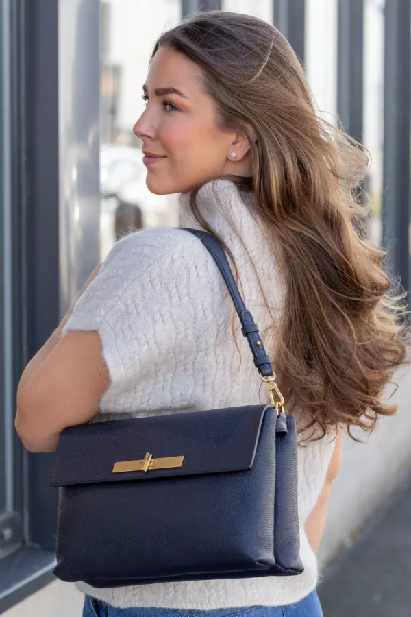 Twist Shoulder bag - Navy