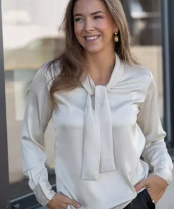 Audrey Blouse - Porcelain