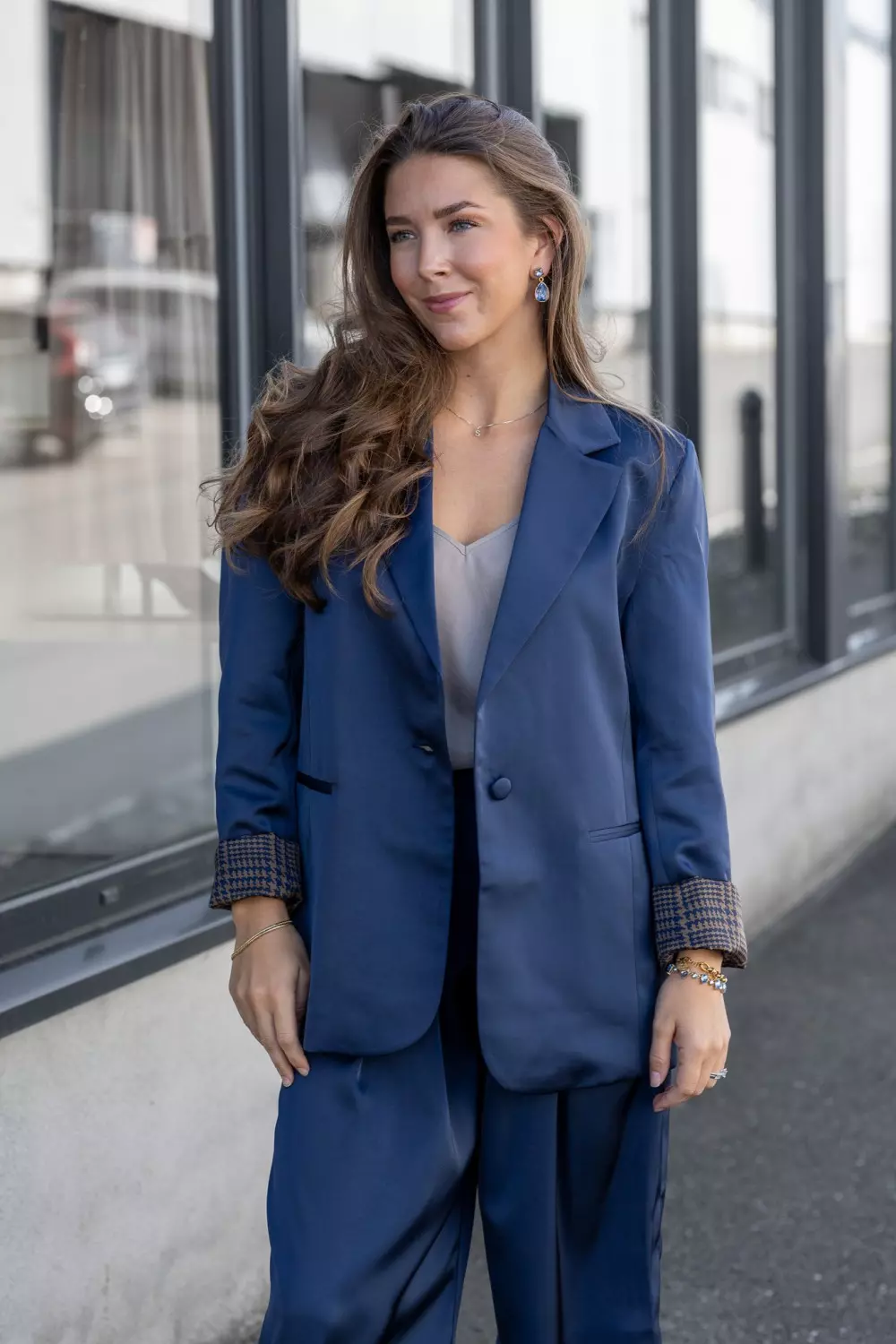 Miller Blazer - Hammered Sapphire