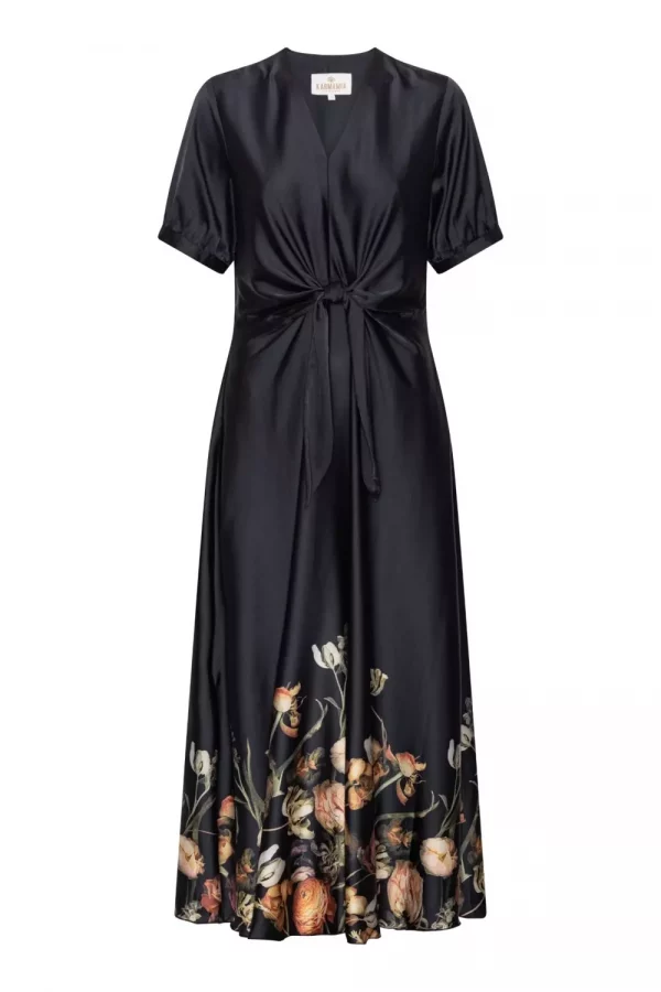 Faye Dress - Black Blossom