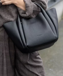 Citrouille large satchel - Black