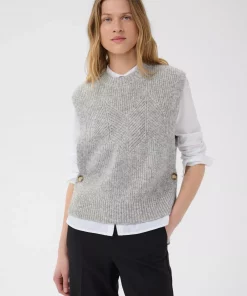 Charlye waistcoat - Medium grey