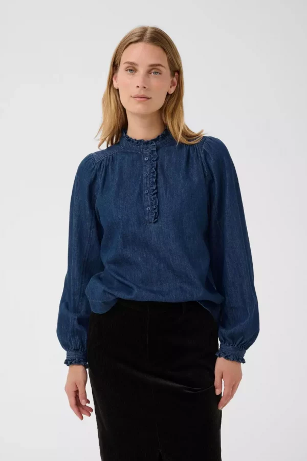 Christence Shirt - Medium dark blue