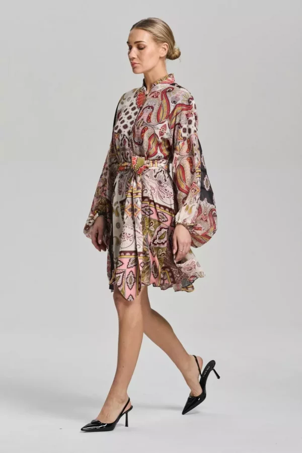Aliah paisley dress