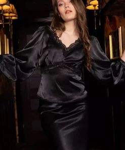 Rosalie blouse - Black