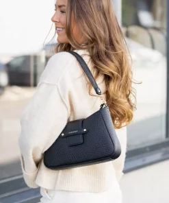 Fleuves small shoulder bag - Black