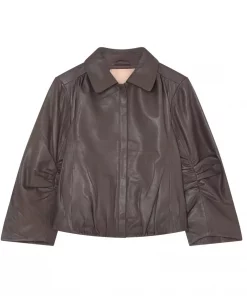 Jenna, jacket - Choco brown