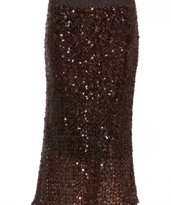 Angel, midi skirt - Ruby red