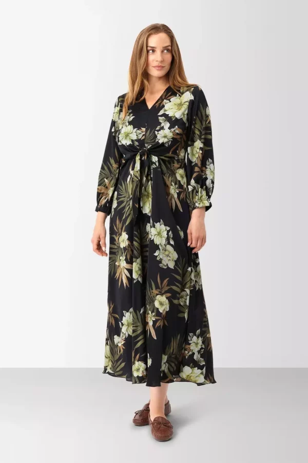 Faye Dress - Dahlia Flower