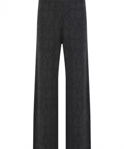 Jessi, knitted wide leg - Black
