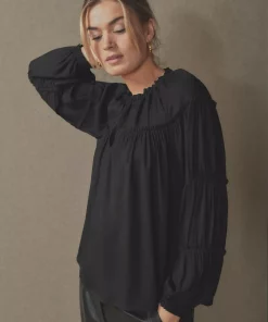 Annsofie, blouse - Black