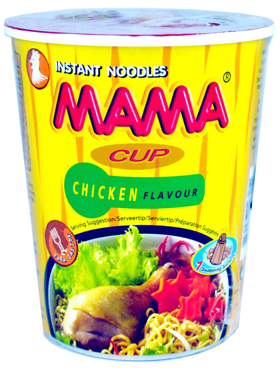 MAMA Inst noodle chicken flv 70g CUP TH