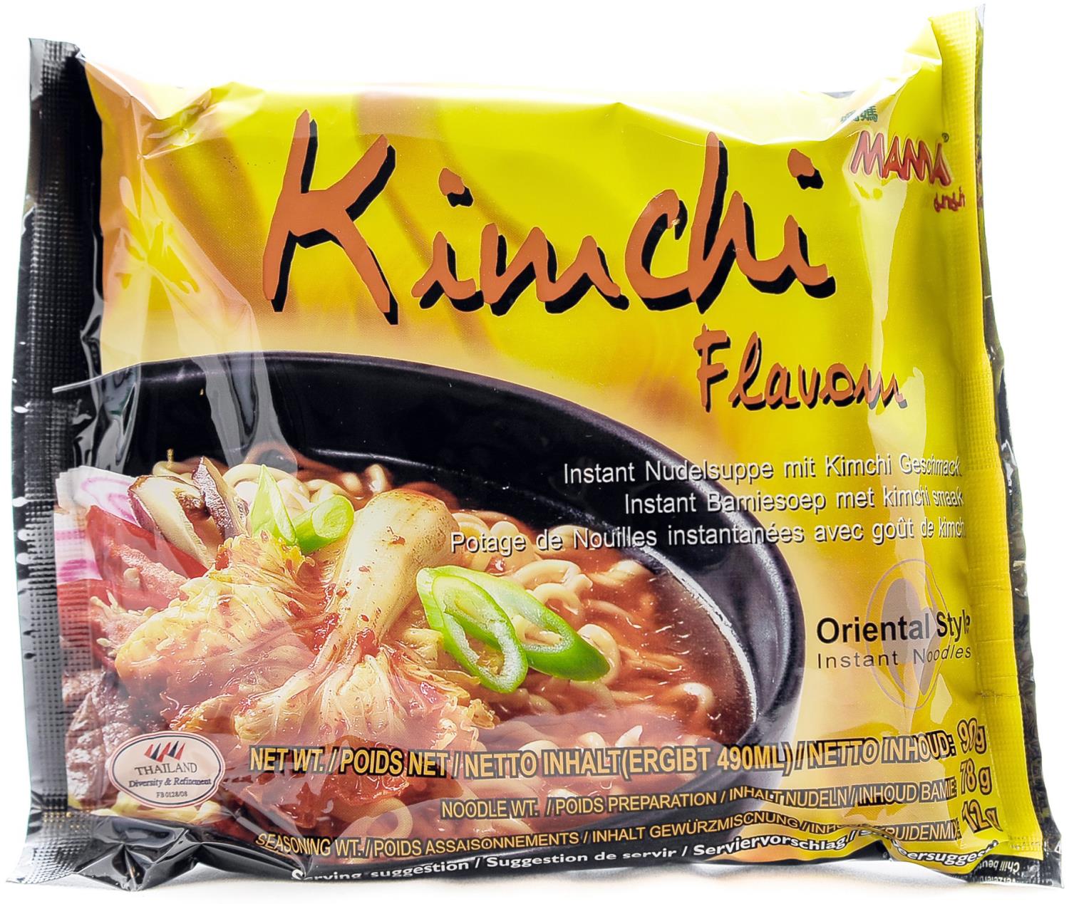 MAMA inst noodle kimchi flv 90g TH