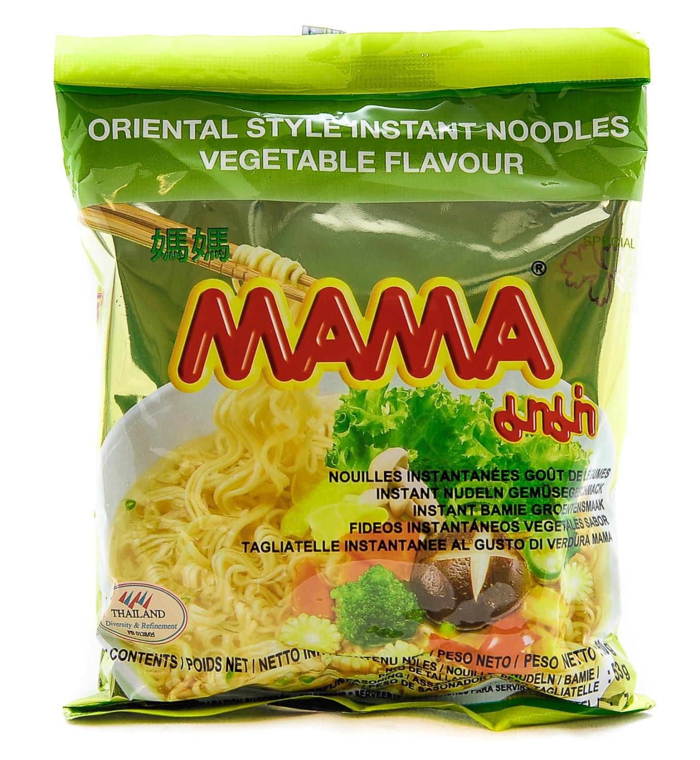 MAMA inst noodle vegetable flv 60g TH